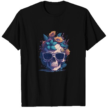 Discover Floral Skull | C05 T Shirts