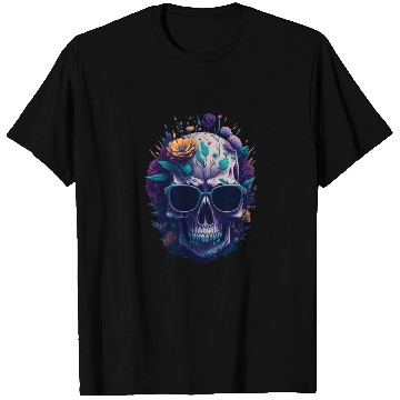 Discover Floral Skull | C07 T Shirts