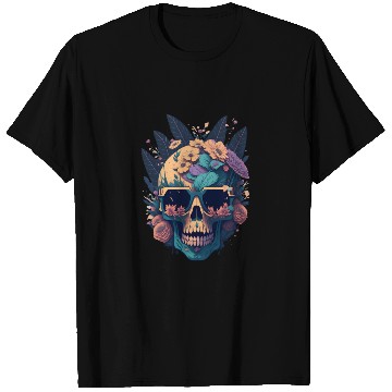 Discover Floral Skull | C18 T Shirts