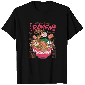Discover The Anatomy of RAMEN T Shirts