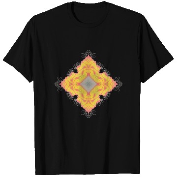 Discover Radiant Mandala Symmetry Design T Shirts