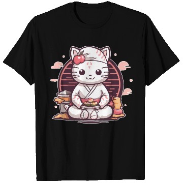 Discover sushi cat02 T Shirts