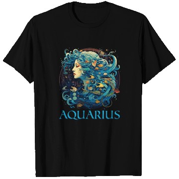 Discover Embrace Your Aquarius Identity: Aquarius Zodiac T Shirts