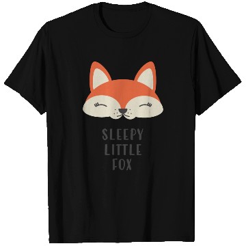 Discover SLEEPY LITTLE FOX T Shirts