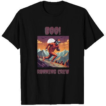 Discover Boo Running Crew T Shirts