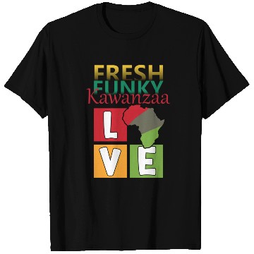 Discover Kwanzaa Celebration with a Fresh Funky Twist T Shirts