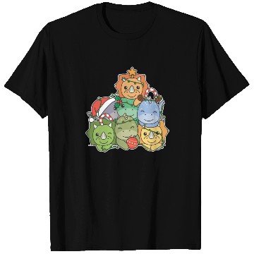 Discover Dinosaur Christmas Tree Funny Animal T Shirts