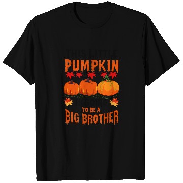 Discover This Little Pumpkin Is Going To Be A Big Brother T Shirts