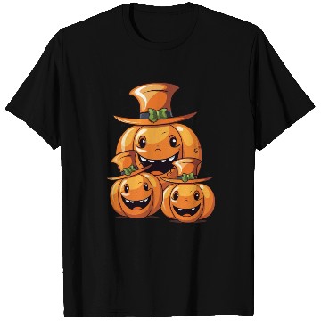 Discover Funny Halloween Family Pumpkin With Spell Hat T Shirts