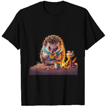 Discover Campfire Hedgehog T Shirts