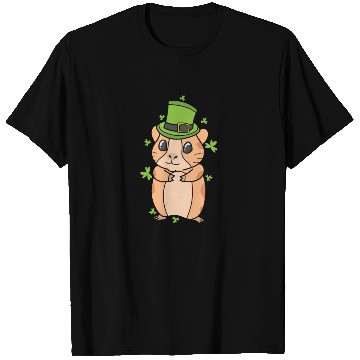 Discover Guinea Pig with Shamrock St. Patricks Day T Shirts