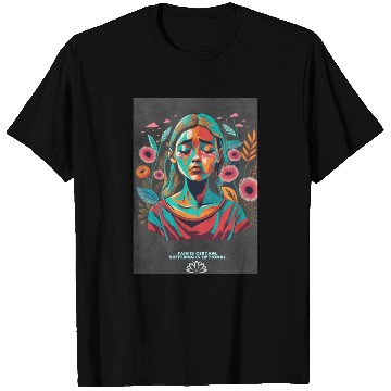 Discover Embrace Serenity: Freedom from Suffering T Shirts