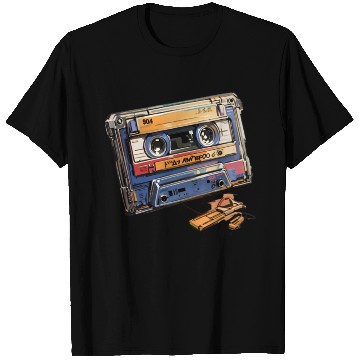 Discover 90s Nostalgia Cassette T Shirts