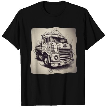 Discover Old School Truck / Oldtimer / Car / Vintage / 60s T Shirts