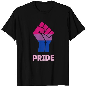 Discover Bisexual Pride Fist Design for Equality T Shirts