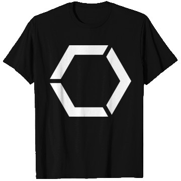 Discover White Hexagon Shape T Shirts