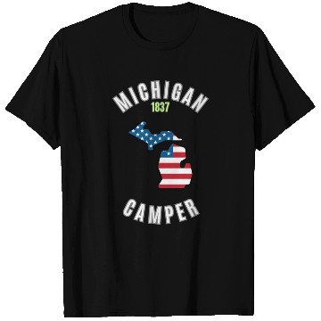 Discover American camper Michigan T Shirts