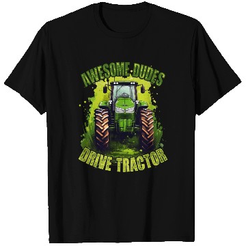 Discover Awesome Guys Drive Tractor Farmer Agriculture Gift T Shirts