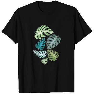 Discover Leaves Tropical Nature Rainforest Plant T Shirts