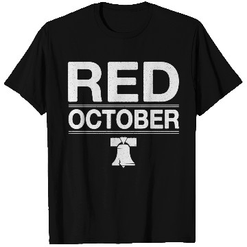 Discover Vintage Red October Philly Philadelphia T Shirts