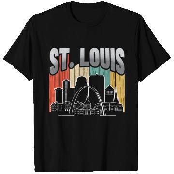 Discover St. Louis Missouri Vintage T Shirts