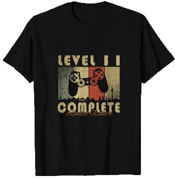 Discover 11th birthday level 11 gamer gift T Shirts