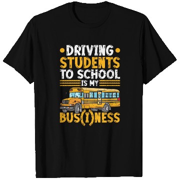 Discover School Bus Driver T Shirts