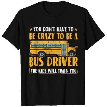 Discover Funny School Bus Driver T Shirts