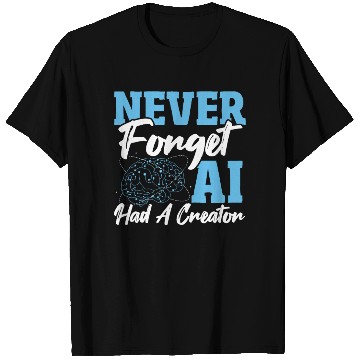 Discover Robot AI Computer Scientist AI Machine Learning T Shirts