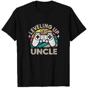 Discover Leveled Up To Uncle Gamer Gaming Future Uncle T Shirts