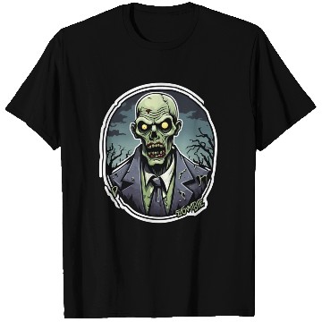 Discover Zombie in a Suit / Halloween / Monster / green T Shirts