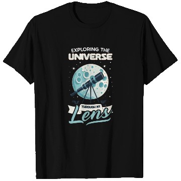 Discover Astrophotography Astronomy Space Camera Star Watch T Shirts