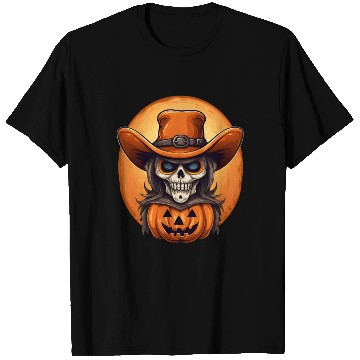 Discover Sublimation Halloween Cowboy T Shirts