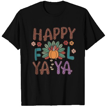 Discover Happy Fall Ya thanksgiving T Shirts Design Autumn