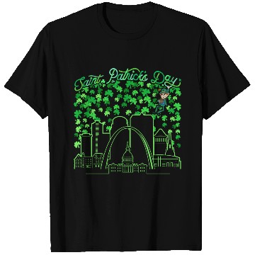 Discover St. Louis Missouri Saint Patrick's Day T Shirts