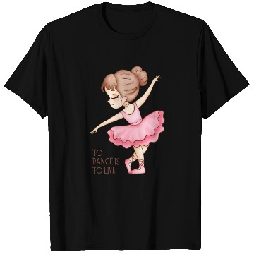 Discover To Dance Is To Live : Charles Schulz Quotes T Shirts