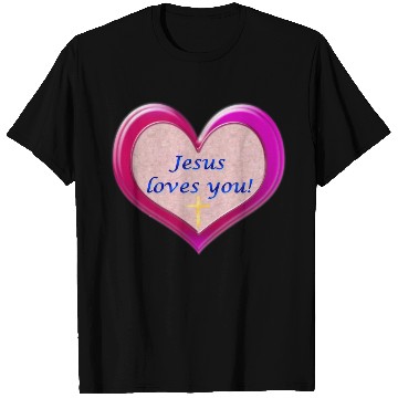 Discover Jesus loves you! T Shirts