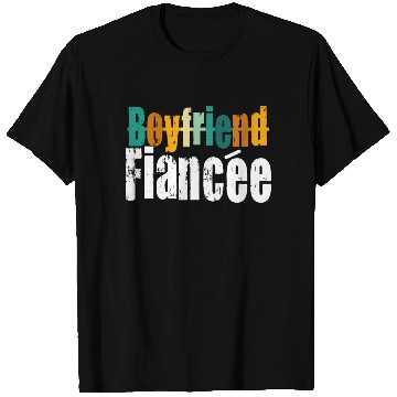 Discover Couple Engagement Engaged Men Funny Fiancee T Shirts