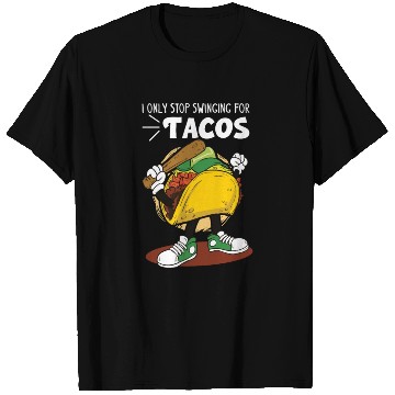Discover Taco Mexican Food Baseball Card Baseball Player T Shirts