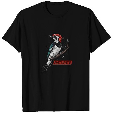Discover Nature's Drummer: Woodpecker T Shirts