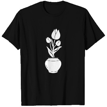 Discover Tulip Gardening Vase T Shirts