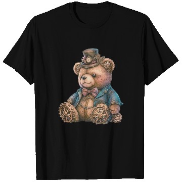 Discover Steampunk Vintage Teddy Bear T Shirts