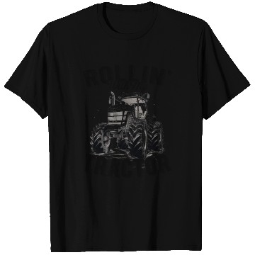 Discover Rollin' With My Tractor Farmer Gift Agriculture T Shirts