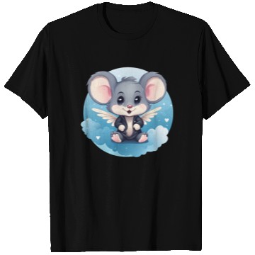 Discover Mouse Angel Wings Rat T Shirts