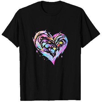 Discover Abstract Heart T Shirts