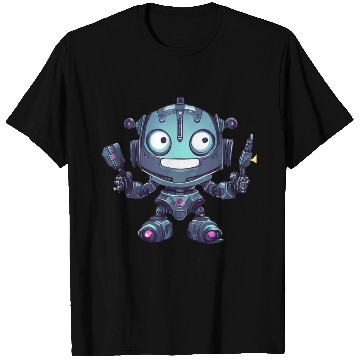 Discover The beautiful space robot T Shirts