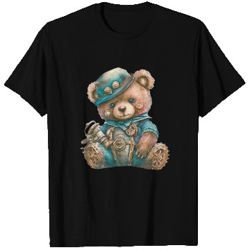 Discover Steampunk Vintage Teddy Bear T Shirts