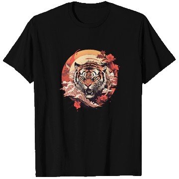Discover Tokyo Asia 80s Japanese Retro Tiger T Shirts