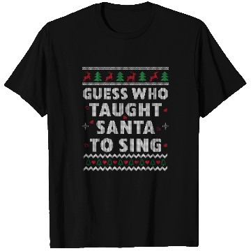 Discover Musik Teacher Singing Musician Ugly Christmas T Shirts