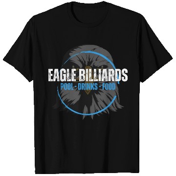 Discover Eagle Billiards Branded Clothing T Shirts